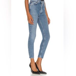 AGOLDE Nico High Rise Slim Fit | Color: Drift | Size: 28